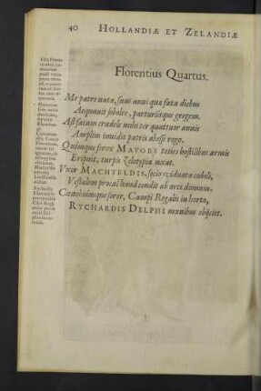 Florentius Quartus.