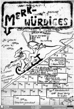 1989,Jan.: Merkwürdiges