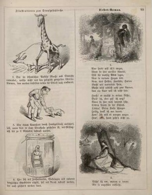 "Illustrationen zum Strafgesetzbuche" "Liebes-Roman"