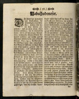 78-86, Die Fabel hat niemahlen eine Bestraffung der ...