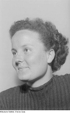Porträt der Studentin Ruth Menzel