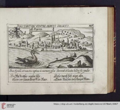 A19. St. Tegeren, "Suo tantum ventri servit hellvo"