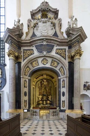 Grabmal des Bishof Leopold Egkh, Kremsier, Tschechische Republik