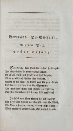 Bertrand Du-Guesclin. Viertes Buch