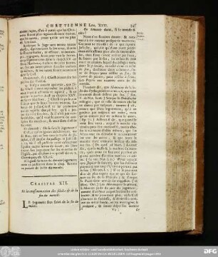 Chapitre XII. De la consommation des siécles & de la fin du monde.