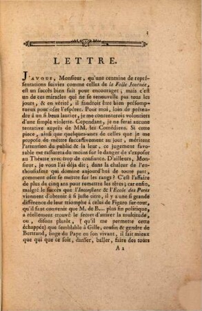 L'Intendant Comme Il Y En A Peu : Comédie En Trois Actes