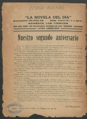 Nuestro segundo aniversario