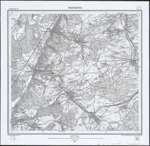 Meßtischblatt 52 : Weingarten, 1876 : Weingarten. - 1:25000. - Leipzig: Giesecke & Devrient, 1876. - 1 Kt.