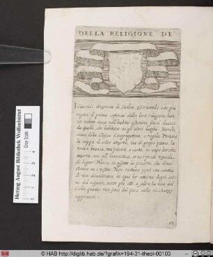 DELLA RELIGIONE DE [CANONICI REGOLARI DI S. GIORGIO D´ALGA IN SICILIA].