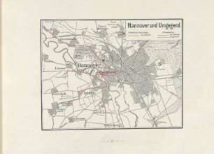 Karte: Hannover und Umgegend