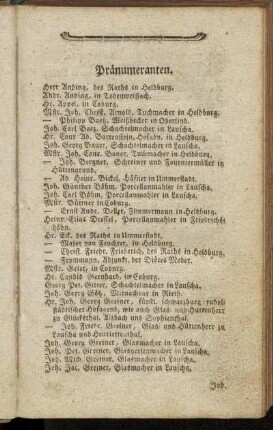 Pränumeranten.