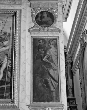 Altare Vasari — Vorderseite des Altars — Die Heiligen Gregor und Paulus