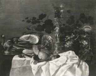 Stilleben : Claesz, Pieter. Stilleben. Holzplatte; 73 x 92 cm