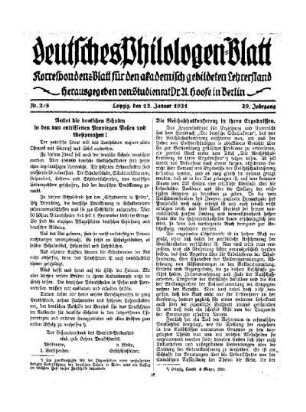 Die Reichsschulkonferenz in ihren Ergebnissen