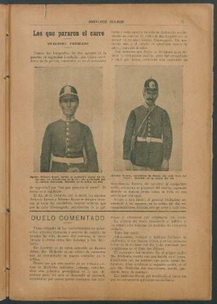 Los que parraron el carro - Heroísmo premiado