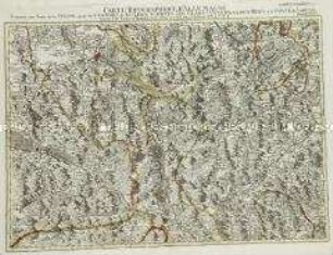 Grand Atlas . Bl. 76 (Schweiz, Luzern Schwitz, Zug, Clarus, Unterwalden, Bern...): Contenant une Partie de la Suisse savoir les Cantons de Luzern, Schwitz, Zug, Clarus, Unterwalden, Bern, et le Comté de Sargan et
