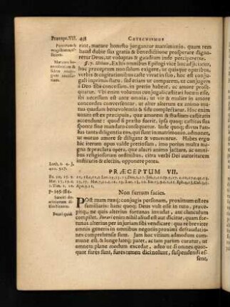 438-445, Praeceptum VII