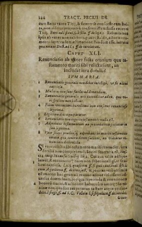 Caput XLI. - Caput XLVIII.