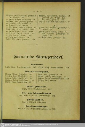 Gemeinde Stangendorf