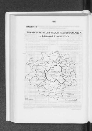 Schaubild 3: Nahbereiche in der Region Hamburg/ Umland