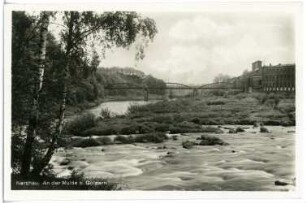 Nerchau. Partie an der Mulde bei Golzern
