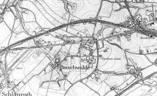 Görlitz-Rauschwalde. Meßtischblatt, Sekt. Görlitz, 1886