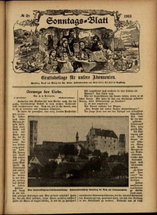 Ausgabe vom Sonntag, den 13. Juli 1913.
