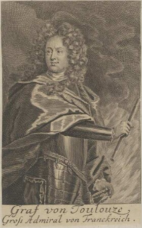 Bildnis des Grafen Louis Alexandre de Bourbon de Toulouse