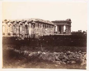 Hera-, Ceres- und Neptuntempel, Paestum: Ansicht