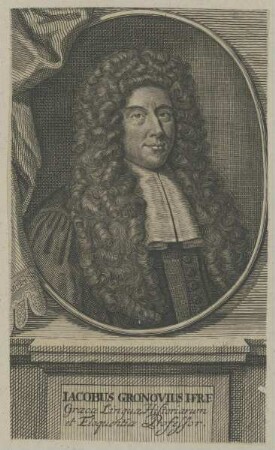 Bildnis des Iacobus Gronovius