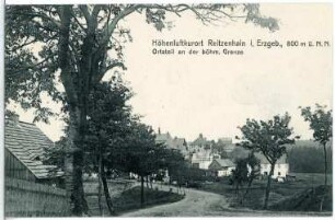 Reitzenhain. Blick auf Reitzenhain