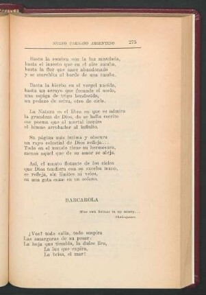 Barcarola