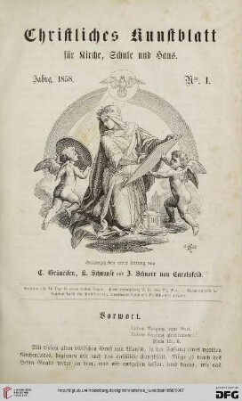 Nro 1 (1. Januar 1858)