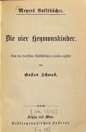 Deutsche Volksbücher, 2