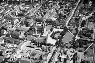 Freiburg: Stühlinger Kirchplatz, von Süden