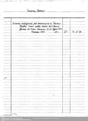 Tessarin, Antonio: Tessarin, Antonio