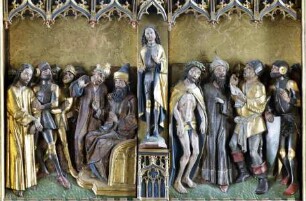 Hochaltar — Christus vor Kaiphas