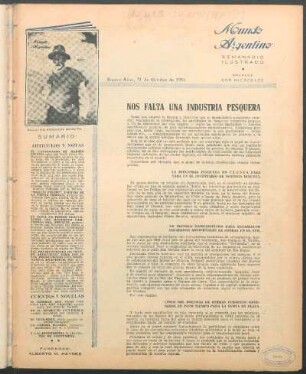 Nos falta una industria pesquera