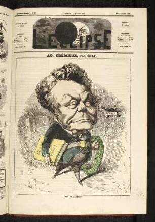 Ad. Crémieux, par Gill