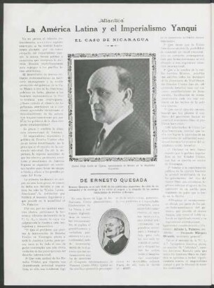 La América Latina y el imperialismo yanqui : El caso de Nicaragua