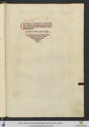 Passio Domini Nostri Iesu Christi : ex euangelistarum textu [qua...] accuratissime deprompta additis sanctissimis exquisitissimis[que] figuris