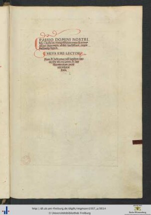 Passio Domini Nostri Iesu Christi : ex euangelistarum textu [qua...] accuratissime deprompta additis sanctissimis exquisitissimis[que] figuris