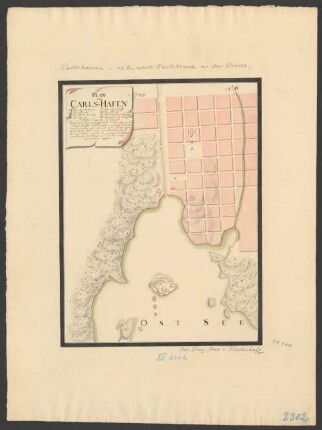 Plan von Carls-Hafen