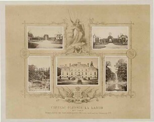 Château Plessis La Lande, Hauptquartier der württembergischen Division während der Cernierung 1870