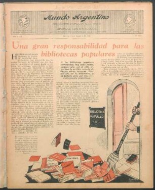 Una gran responsabilidad para las bibliotecas populares