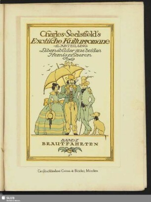 Charles Sealsfield's Exotische Kulturromane