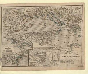 Rom und Carthago vor den Punischen Kriegen, Griechische Colonien in Italien
