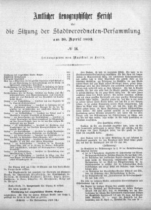 No. 16, 28. April 1892