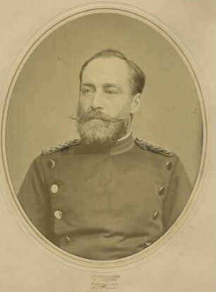 Otto Erhard von Marchtaler, Major, 8. Kompanie, späterer Generaloberst und Kriegsminister, Brustbild