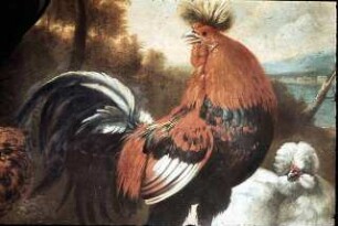 Tierstück mit Vögeln
